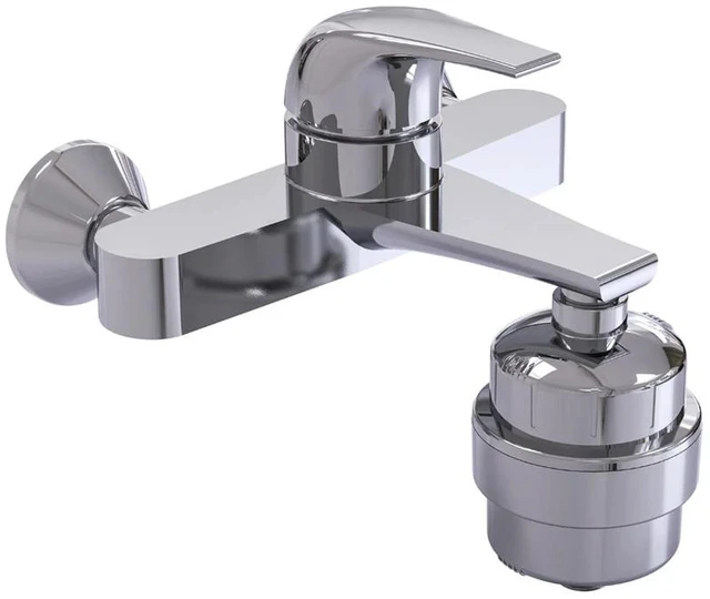 Alt view image 6 of 6 - 15-Stage Shower Filter Removes Chlorine, Odors, Metals Hair & Skin Care