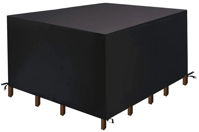 Main image of Waterproof Outdoor Square Patio Table Chair Sofa Set Cover, 50"L x 50"W x 29H