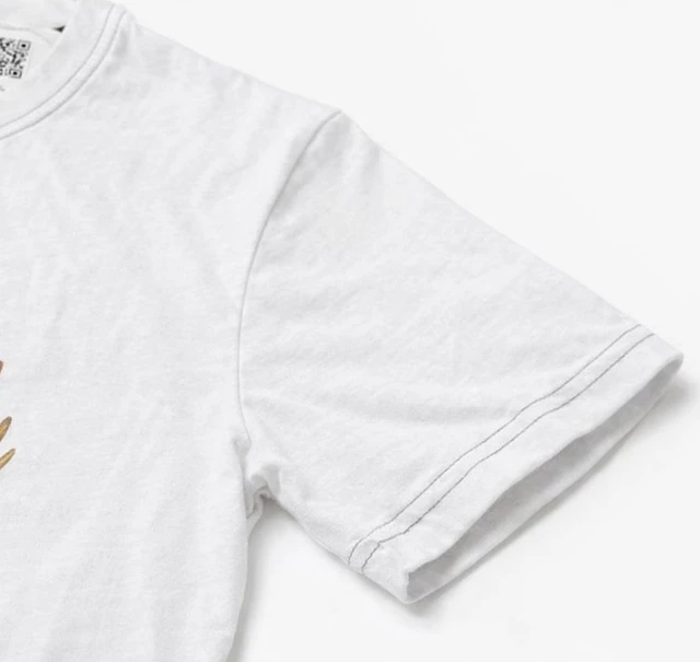Alt view image 4 of 4 - Von Dutch Men's "A More Honest Machine" Short Sleeve Crew Neck T-Shirt Off White, XL