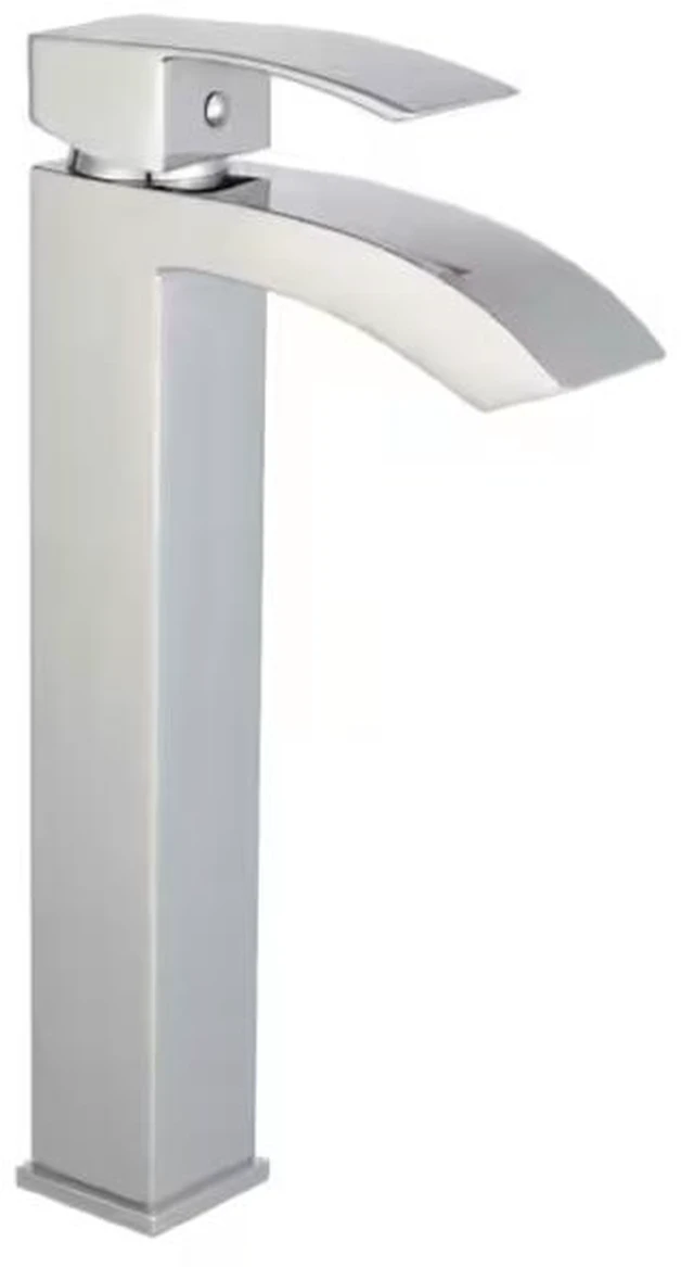 Main image of Eisen Home 12" Single Handle Single Hole Vessel Bathroom Sink Faucet Polished