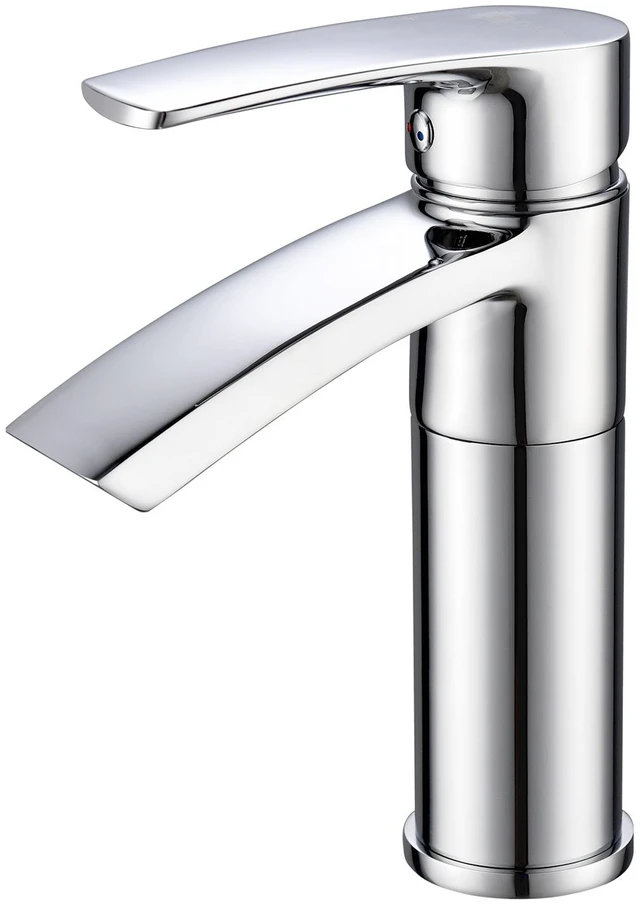 Main image of Eisen Home Ariana 7" Single Hole Bathroom Vanity Sink Faucet Polished Chrome New