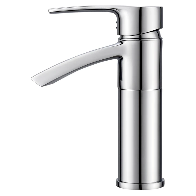 Alt view image 2 of 4 - Eisen Home Ariana 7" Single Hole Bathroom Vanity Sink Faucet Polished Chrome New