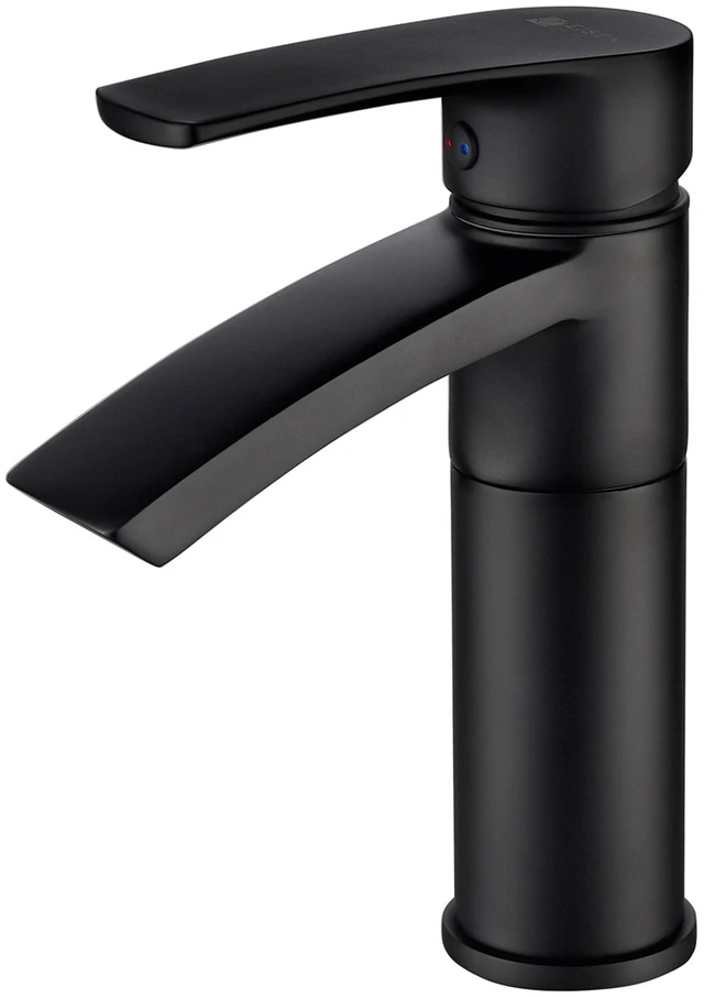 Main image of Eisen Home Ariana Kitchen Sink Faucet Single Hole Matte Black DF13301 Pull Down
