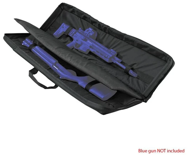 Alt view image 2 of 2 - US PeaceKeeper P30049 Black 48" Tactical 3 Gun Case w/ Padded Divider