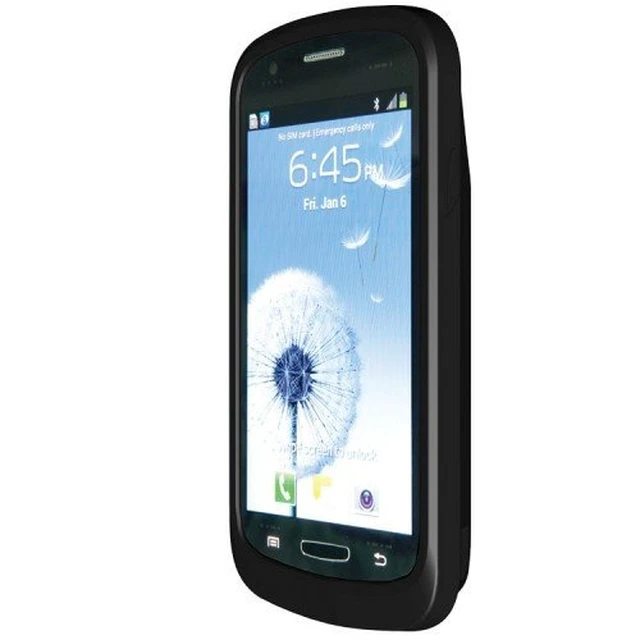 Alt view image 2 of 3 - PowerSkin Rechargeable Battery Charger Case for Samsung Express - Black