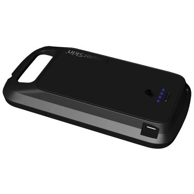 Alt view image 3 of 3 - PowerSkin Rechargeable Battery Charger Case for Samsung Express - Black