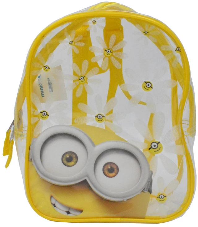 Main image of 10" Back-to-School Despicable Me Minions 10-inch Mini Backpack Bag - Clear