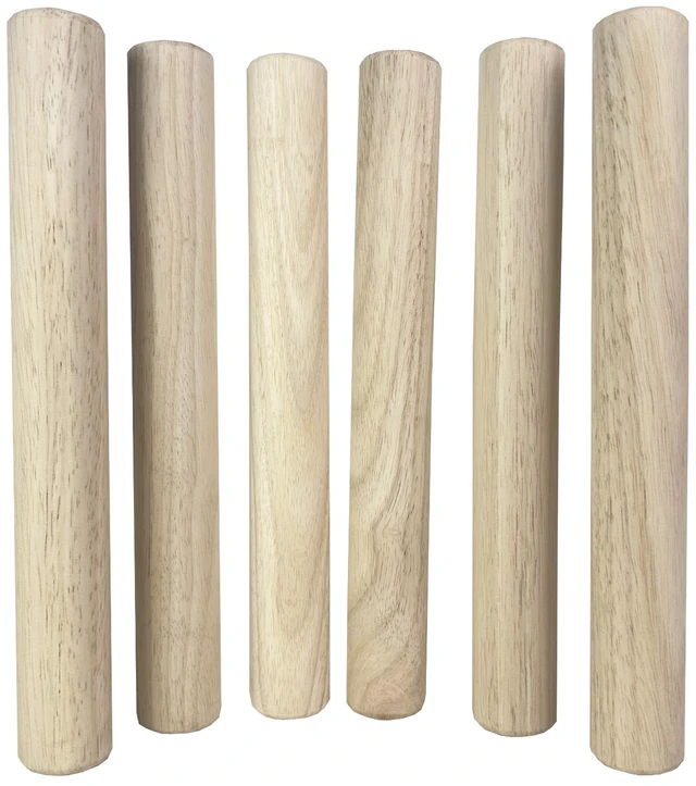 Alt view image 5 of 7 - Kubb Game Premium Set Outdoor Backyard Tossing Game Wooden Set with Carrying Bag