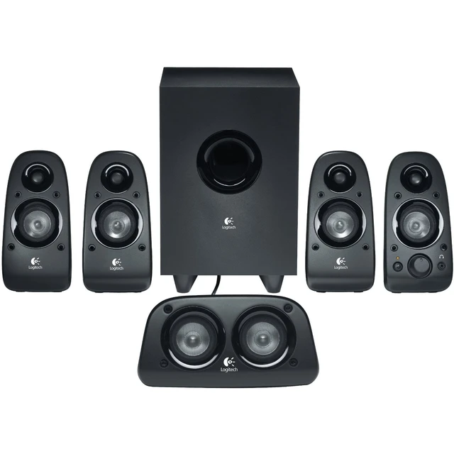 Alt view image 2 of 4 - Logitech Z506 150 W 3D Stereo Bass Control Surround Sound Speaker - 980-000430