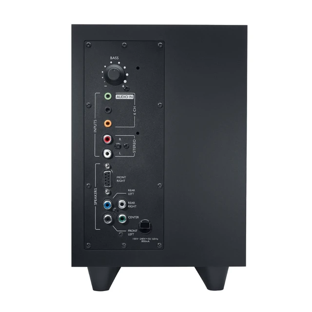 Alt view image 3 of 4 - Logitech Z506 150 W 3D Stereo Bass Control Surround Sound Speaker - 980-000430