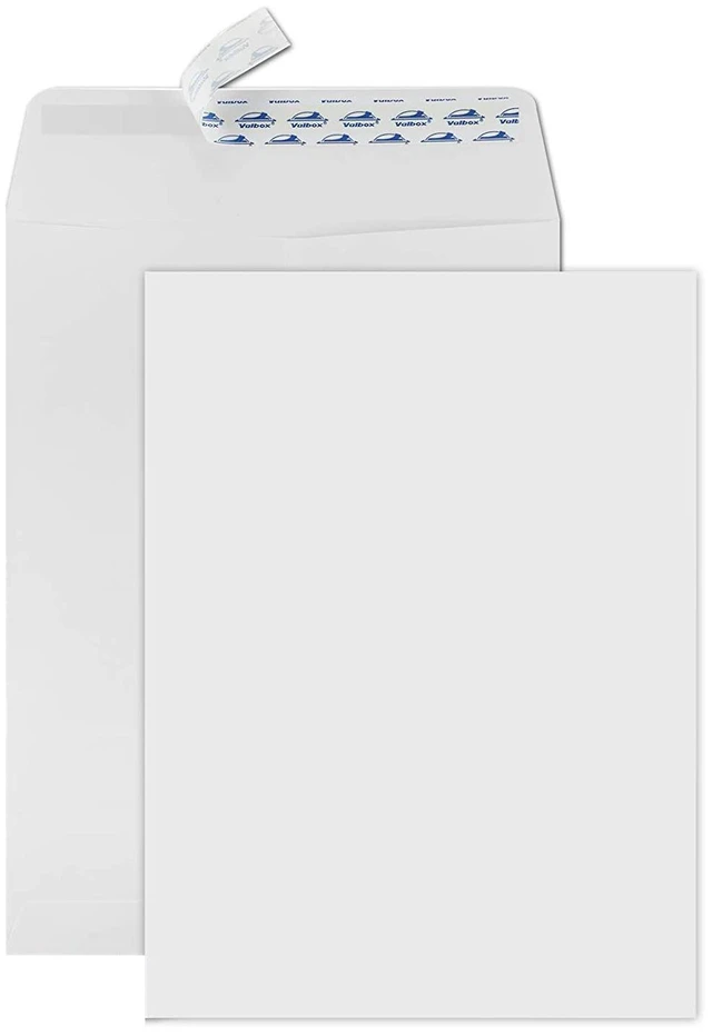 Main image of 250 Count White Catalog Envelopes Peel & Seal 9'' x 12'' Standard Letter Size