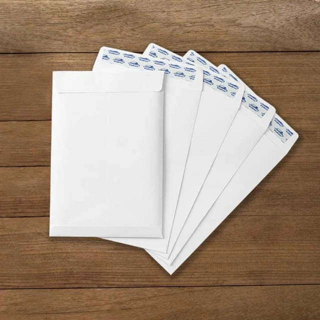 Alt view image 5 of 7 - 250 Count White Catalog Envelopes Peel & Seal 9'' x 12'' Standard Letter Size