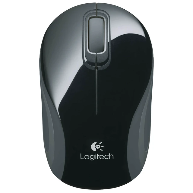 Alt view image 5 of 6 - Logitech M187 2.4Ghz Wireless 3 Button USB Optical Scroll Mini Mouse - Black
