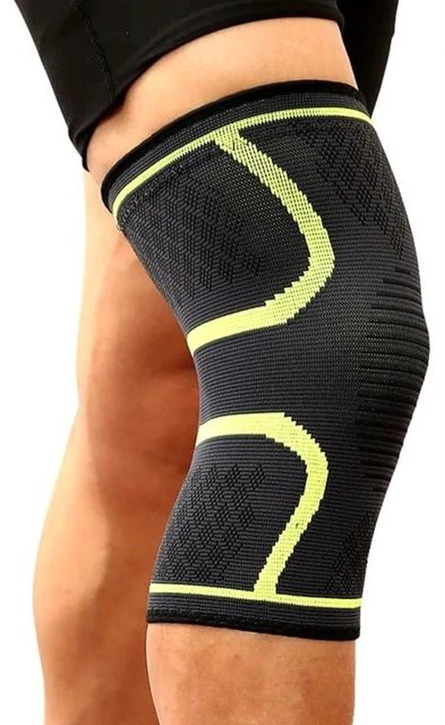 Main image of Knee Compression Sleeve Brace Support Pain Relief Arthritis Sport Joint XL New