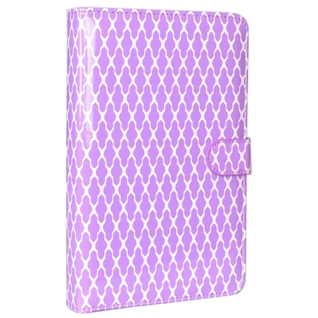 Alt view image 3 of 3 - Digital2 ACK961B Compact 9" Tablet Folio Case Cover w/Micro USB Keyboard-Purple