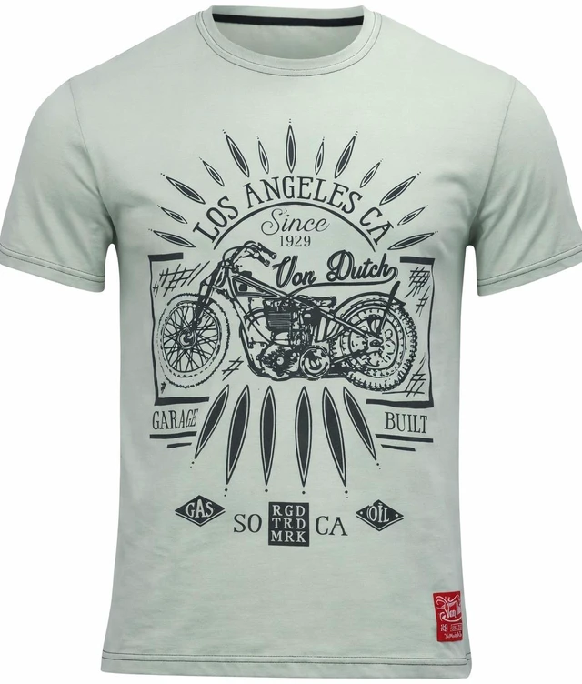 Main image of Von Dutch Men's "No Excuses" Short Sleeve Crew Neck T-Shirt Yellow, S
