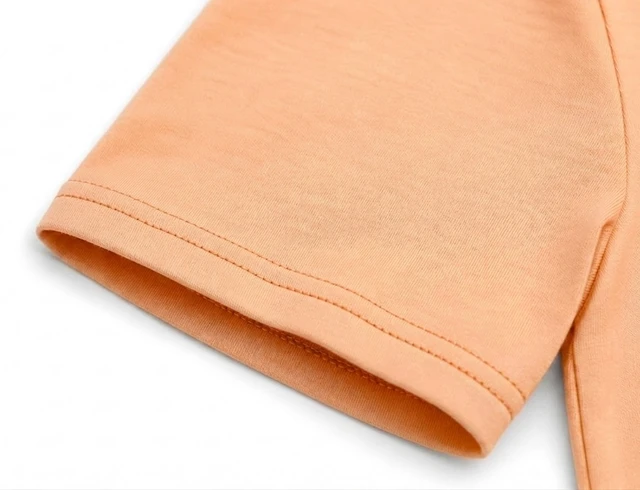 Alt view image 4 of 4 - Von Dutch Men's "Superior Quality" Short Sleeve Crew Neck T-Shirt Light Orange, L