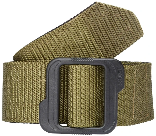 Main image of 5.11 Unisex 1.75" Double Duty Nylon Non Metallic Buckle Belt 59567 TDU Green S