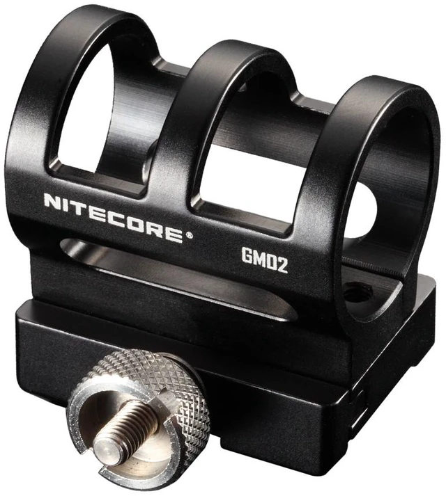 Main image of Nitecore GM02 Picatinny 1" Diameter Flashlight Rail Mount Fits SRT7, SRT6, MT25