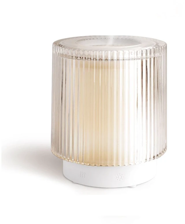 Main image of Oregon Scientific Crystal Clear Glass BlisScent Ultrasonic Aroma Diffuser