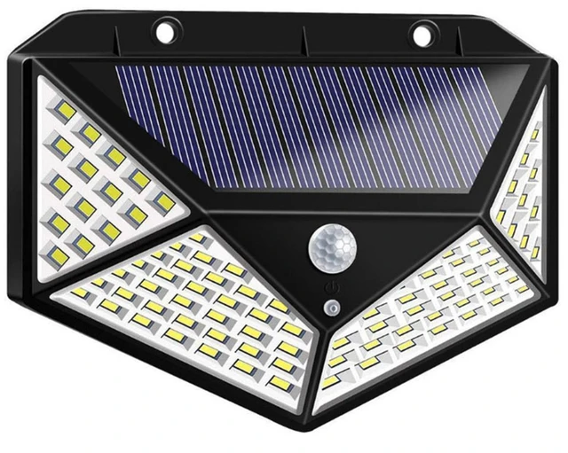 Main image of Solar LED Wall Lamp With Motion Sensor 270 Degree Beam Angle Dimmable LED