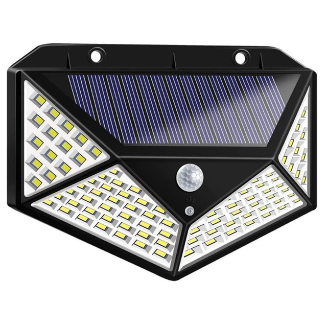 Alt view image 5 of 7 - Solar LED Wall Lamp With Motion Sensor 270 Degree Beam Angle Dimmable LED
