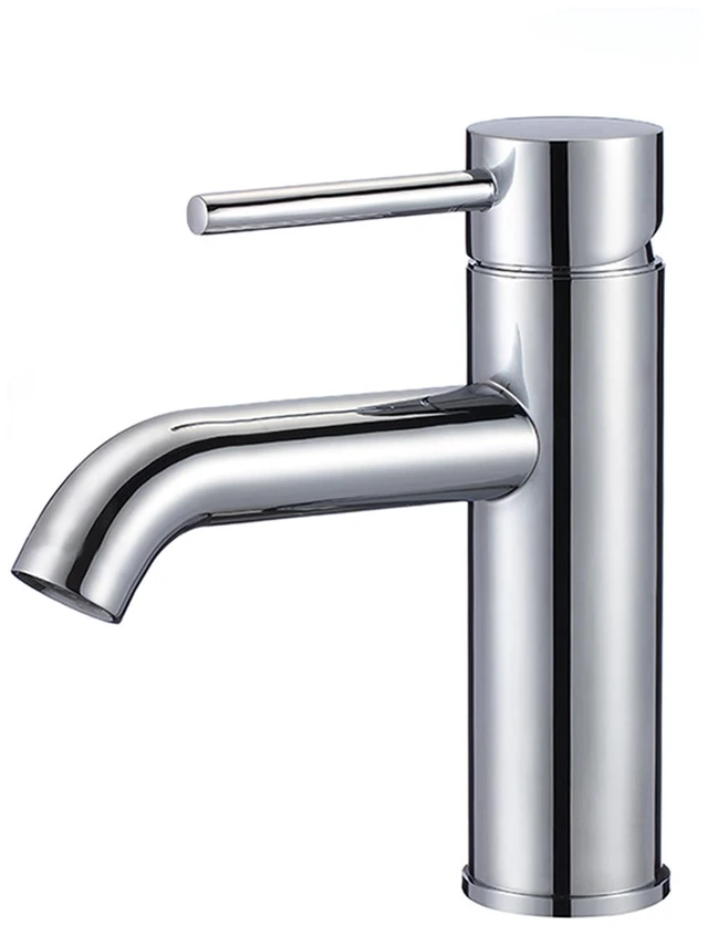 Main image of Eisen Home 7" Single Hole Single Handle Bathroom Sink Faucet Polished Chrome New