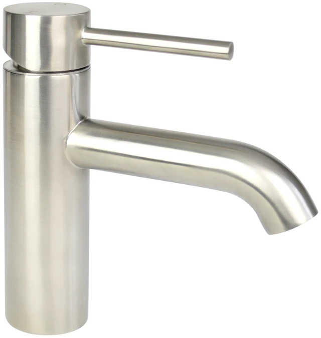 Main image of Eisen Home Melrose 7" Single Hole Bathroom Sink Faucet Brushed Nickel 1-Handle