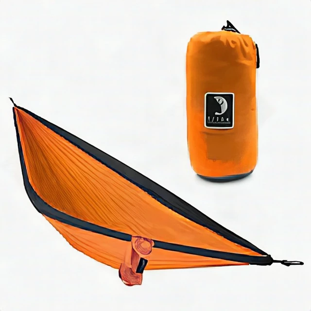 Alt view image 6 of 6 - Tribe Provisions Double Hammock 2 Person Portable Camping Outdoor Hanging Swing