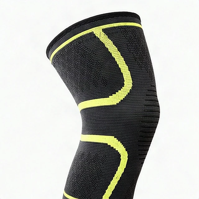 Alt view image 4 of 7 - Knee Compression Sleeve Brace Support Pain Relief Arthritis Sport Joint XL New