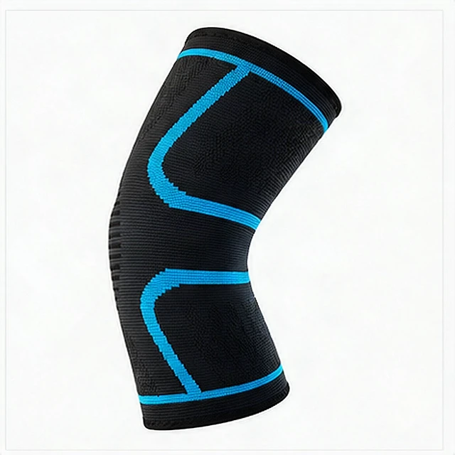 Alt view image 6 of 7 - Knee Compression Sleeve Brace Support Pain Relief Arthritis Sport Joint Size XL