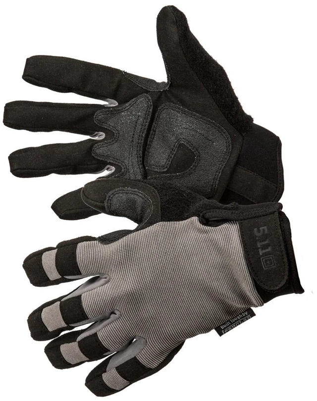 Main image of 5.11 Men's TAC A2 Nylon/Synthetic Leather Tactical Gloves 59340 Storm 2XL
