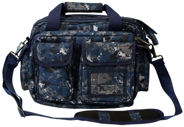 Main image of Every Day Carry Tactical Shoulder Messenger Pistol Shooting Range Bag - Navy Digital