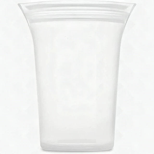 Alt view image 2 of 4 - Reusable Silicone Food Storage Bags Set of 8 Leakproof Freezer Safe BPA Free New