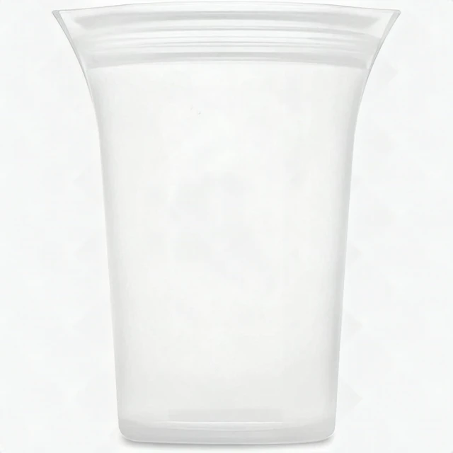 Alt view image 3 of 4 - Reusable Silicone Food Storage Bags Set of 8 Leakproof Freezer Safe BPA Free New