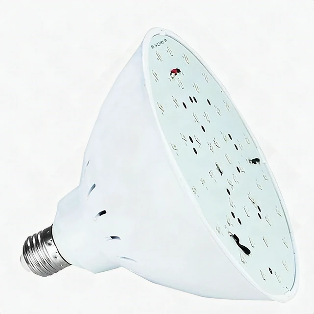 Alt view image 6 of 7 - 20W PAR56 LED Full Spectrum Grow Light Bulb Indoor Outdoor Herbs Plants 6500K