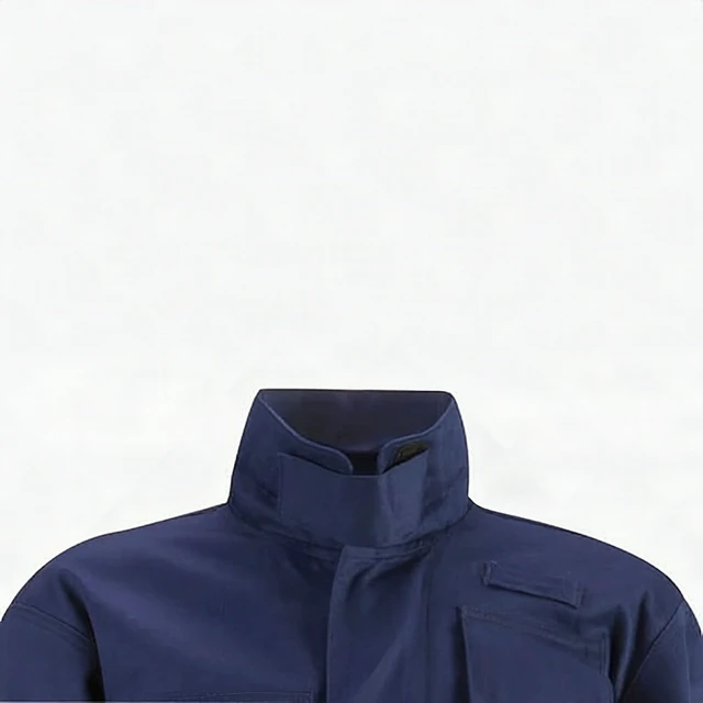Alt view image 3 of 7 - Propper Fire Resistant Reflective Extrication Suit Padded Knees Navy 4XL-L