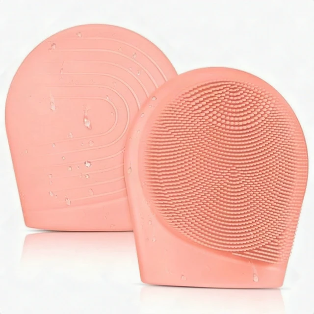 Alt view image 6 of 7 - Silicone Facial Cleansing Brush Face Scrubber Exfoliating Exfoliator Skin Care