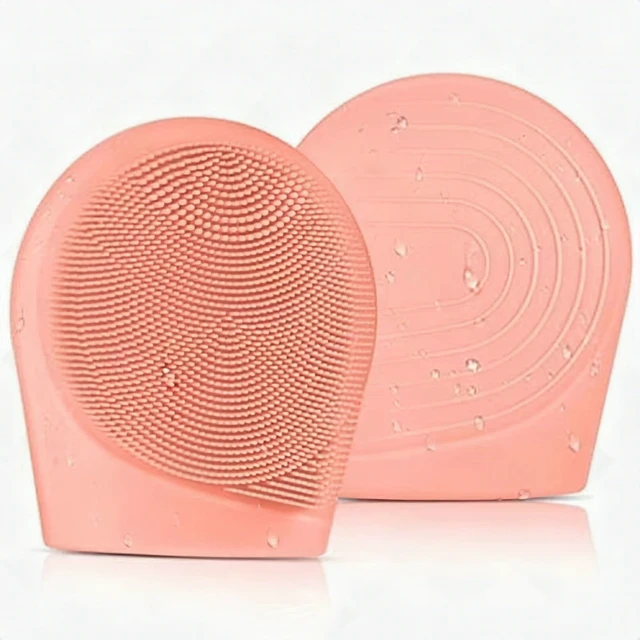 Alt view image 7 of 7 - Silicone Facial Cleansing Brush Face Scrubber Exfoliating Exfoliator Skin Care