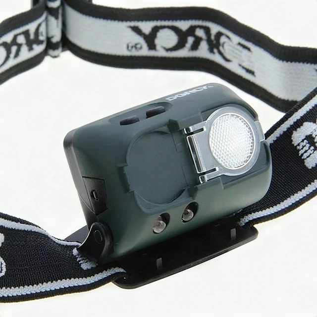 Alt view image 5 of 7 - Dorcy 41-2103 20 Lumen LED Headlamp Water Impact Resistant Adjustable Strobe New