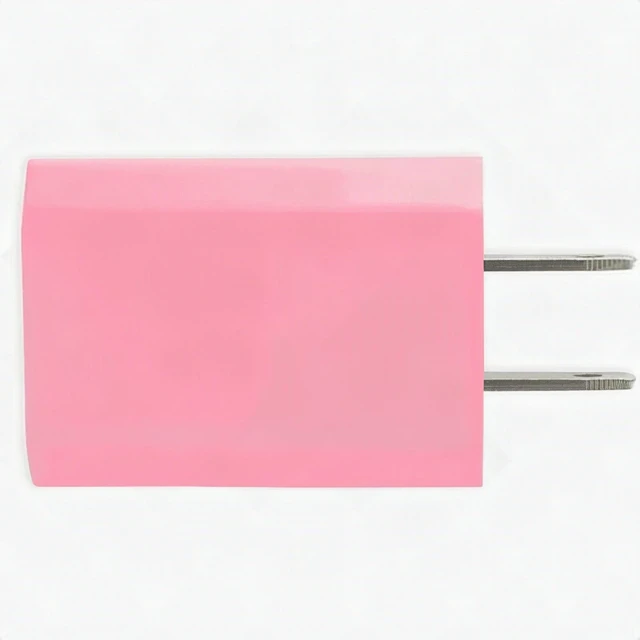 Main image of Pink USB Wall Charger Block 5V 1A AC Power Adapter Universal Home Travel - New