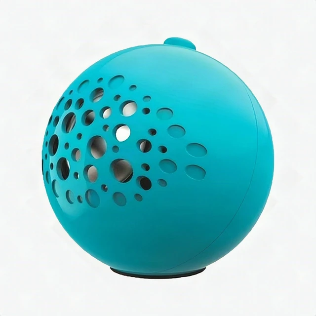 Alt view image 3 of 3 - Portable Bluetooth Mini Speaker A1320 Wireless Stereo Bass USB Rechargeable Blue