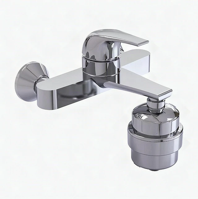 Alt view image 6 of 6 - 15-Stage Shower Filter Hard Water Softener Removes Chlorine Odors Metals - New