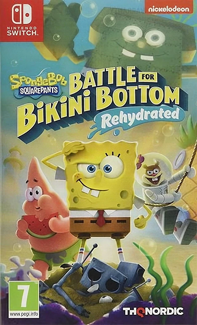 Main image of Spongebob SquarePants: Battle for Bikini Bottom - Rehydrated Switch EU Version Region Free