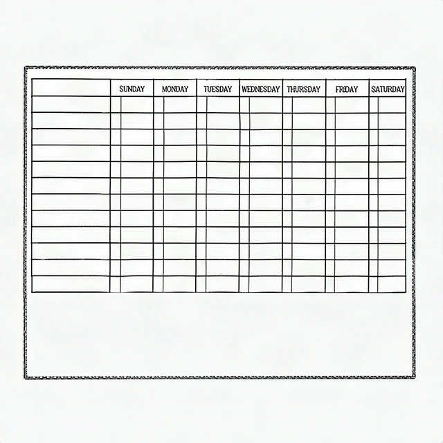 Alt view image 6 of 7 - Magnetic Dry Erase Board For Kids Chores Whiteboard Weekly Chore Chart 17X20''