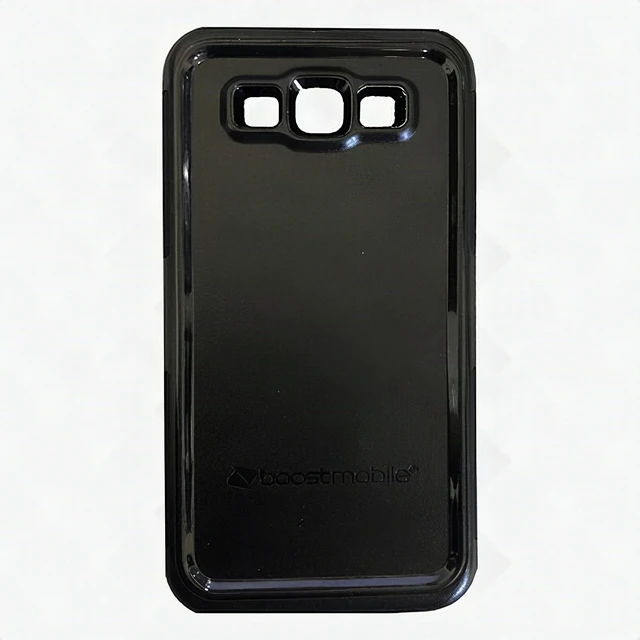 Main image of Boost Mobile B-Tact Dual Layer Shockproof Case Samsung Galaxy J7 Perx Black New