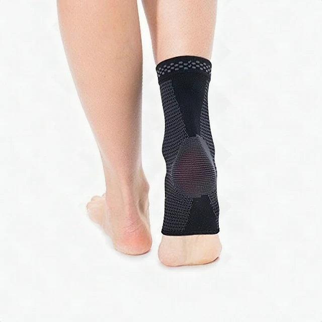 Alt view image 3 of 7 - Compression Ankle Sleeve Brace Support Pain Relief Breathable Sports One Size