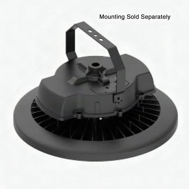 Alt view image 4 of 7 - 100W UFO LED High Bay Light Commercial Industrial Warehouse Factory Shop 5000K