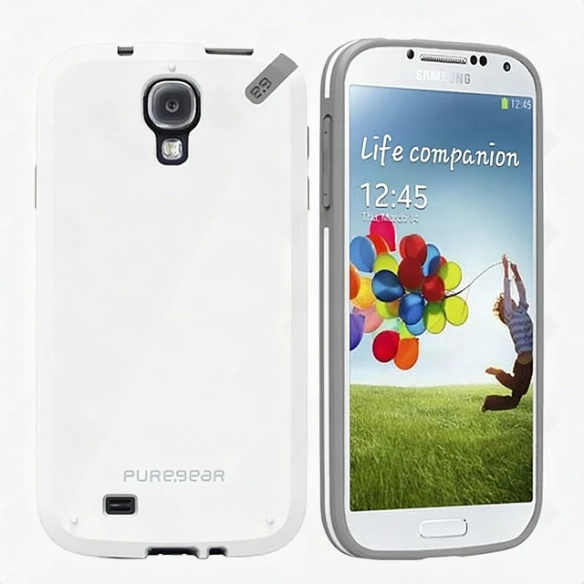 Alt view image 4 of 6 - PureGear Slim Shell Case for Samsung Galaxy S4 White Protective Phone Cover New
