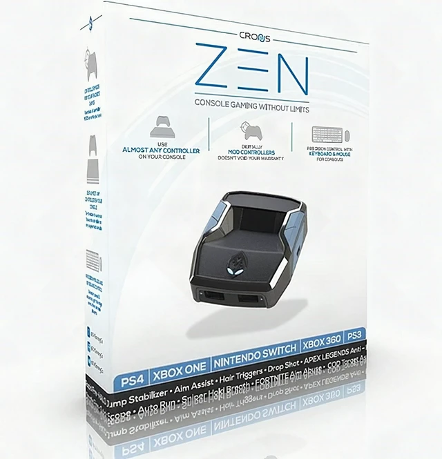 Main image of Cronus Zen PS5 PS4 Xbox Nintendo PC Premier Console Controller Adapter - CM00053